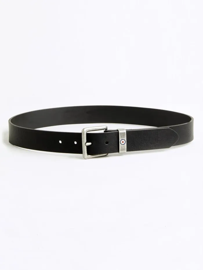 Ben Sherman Belts Men Lynton Leather Dress Belt 8211 Black