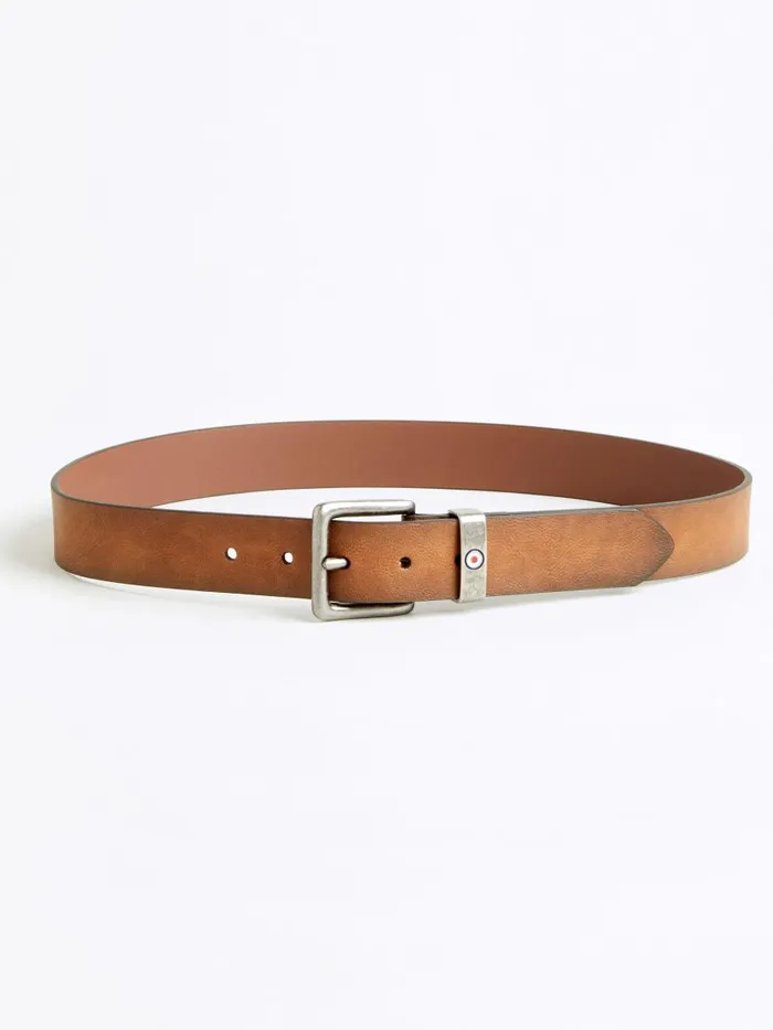 Ben Sherman Belts Men Lynton Leather Dress Belt 8211 Tan