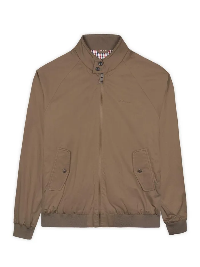 Ben Sherman Harrington Jackets Men Signature Harrington Jacket 8211 Khaki