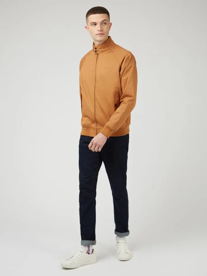 Ben Sherman Harrington Jackets Men Signature Harrington Jacket 8211 Tan Ben Sherman Harrington Jackets Men Signature Harrington Jacket 8211 Tan