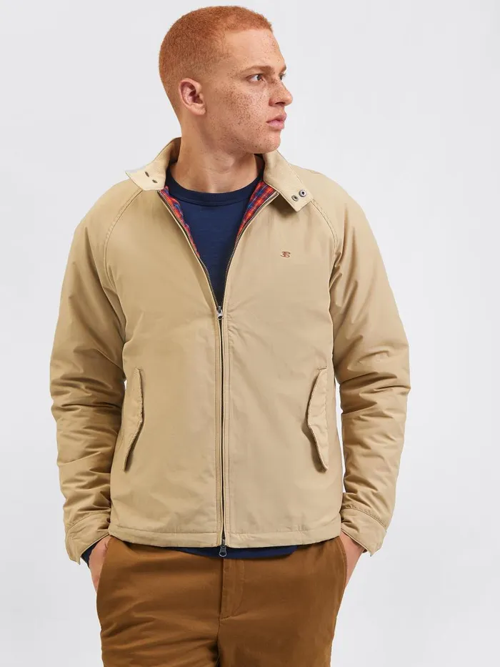 Ben Sherman Harrington Jackets Men The Original Quilted Harrington Jacket 8211 Sand