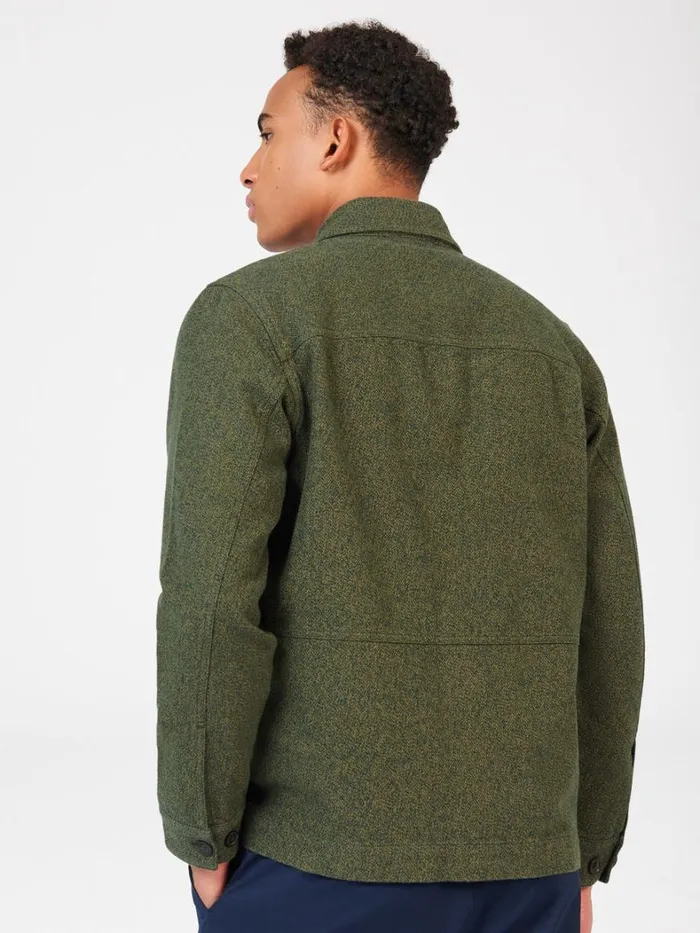 Ben Sherman Jackets and Outerwear Men Signature Casual Cotton Jacket 8211 Khaki Ben Sherman Jackets and Outerwear Men Signature Casual Cotton Jacket 8211 Khaki