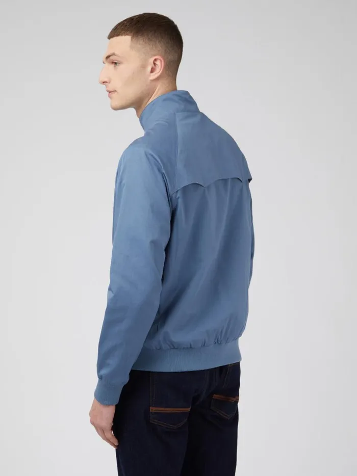 Ben Sherman Jackets and Outerwear Men Signature Harrington Jacket 8211 Blue Shadow Ben Sherman Jackets and Outerwear Men Signature Harrington Jacket 8211 Blue Shadow