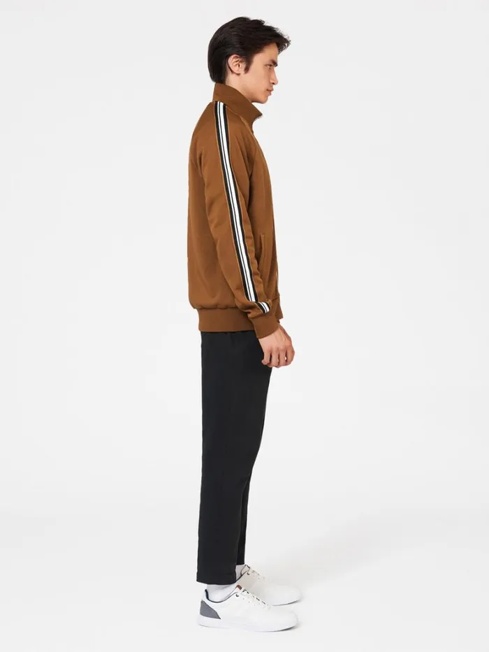 Ben Sherman Jackets and Outerwear Men Signature House Taped Track Jacket 8211 Ginger Ben Sherman Jackets and Outerwear Men Signature House Taped Track Jacket 8211 Ginger