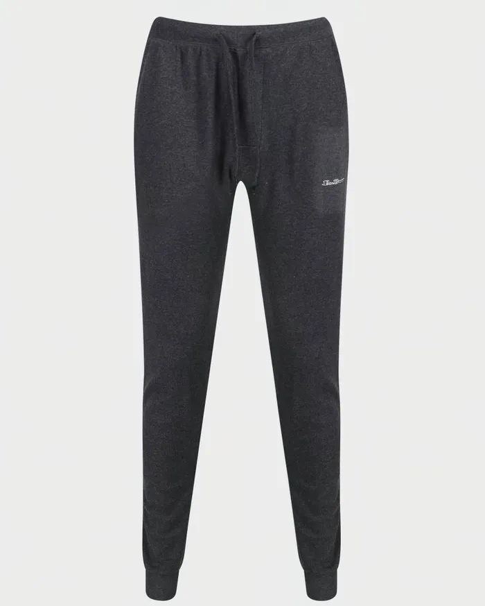 Ben Sherman Joggers and Track Pants Men Oliver Knit Lounge Pants 8211 Charcoal