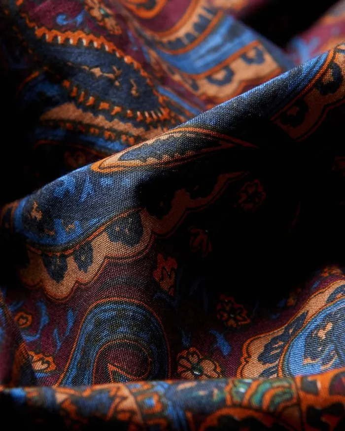 Ben Sherman Long Sleeve Shirts Men Signature Paisley Print Shirt 8211 Fog Ben Sherman Long Sleeve Shirts Men Signature Paisley Print Shirt 8211 Fog