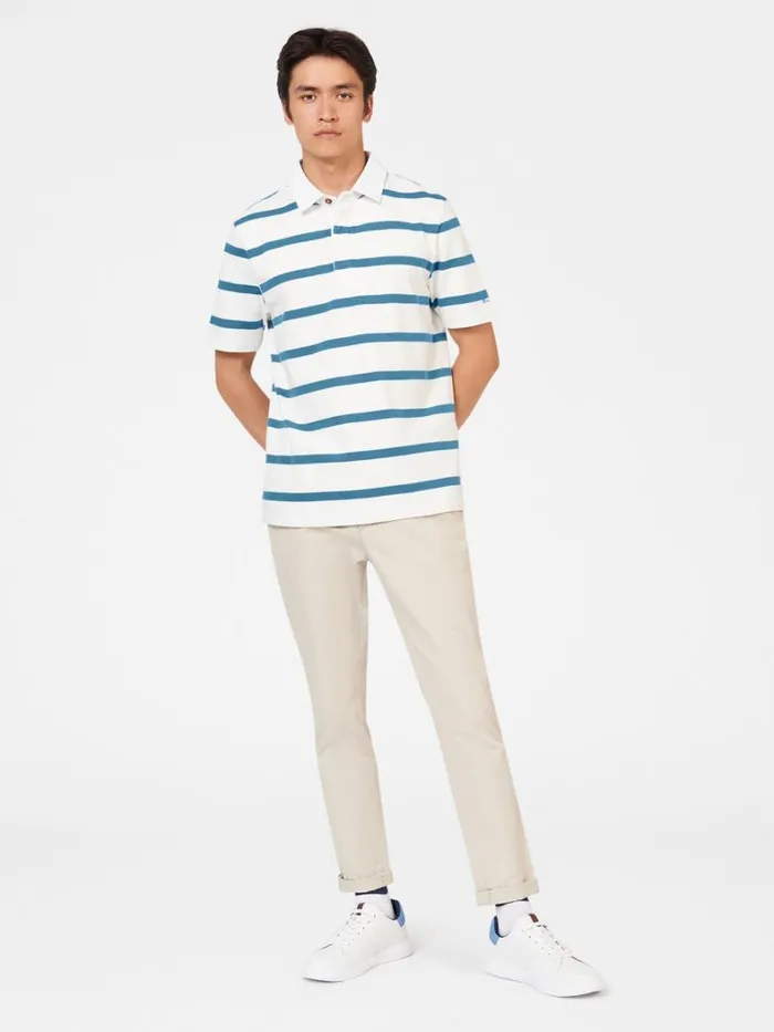Ben Sherman Mod Knit Polos Men Bretton Stripe Rugby Knit Polo Ben Sherman Mod Knit Polos Men Bretton Stripe Rugby Knit Polo