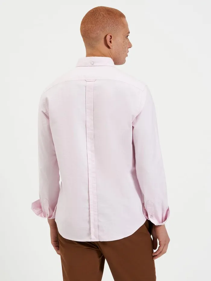Ben Sherman Oxford Shirts Men Brighton Oxford Shirt Pink Oxford Shirt Commuter Button Down Pink Front