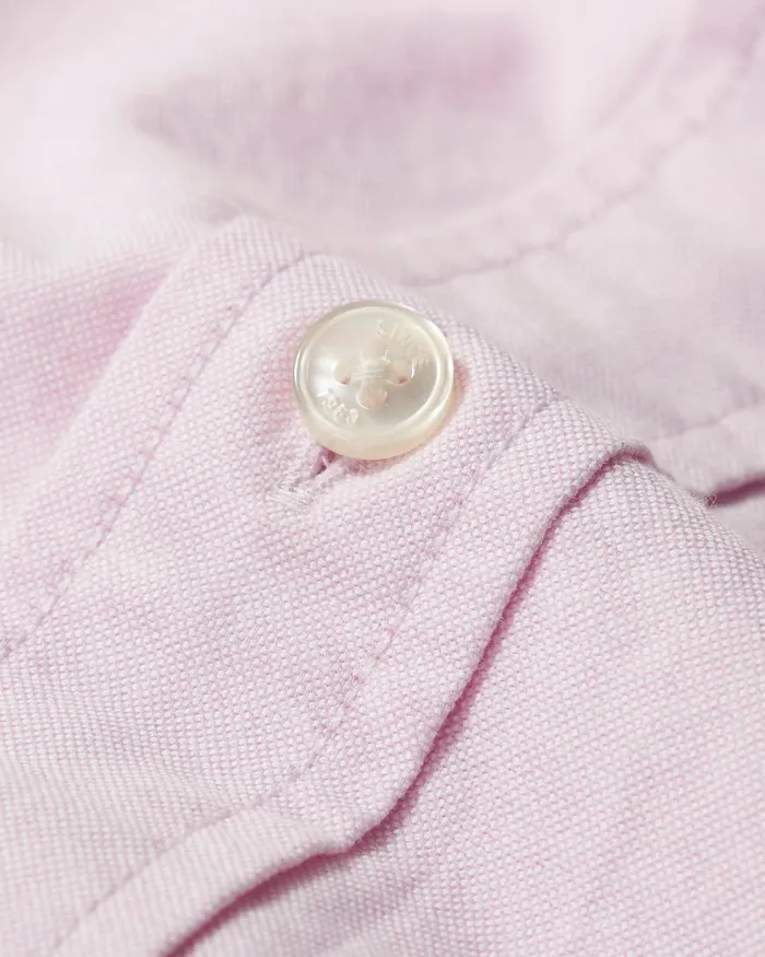 Ben Sherman Oxford Shirts Men Brighton Oxford Shirt Pink Oxford Shirt Commuter Button Down Pink Front
