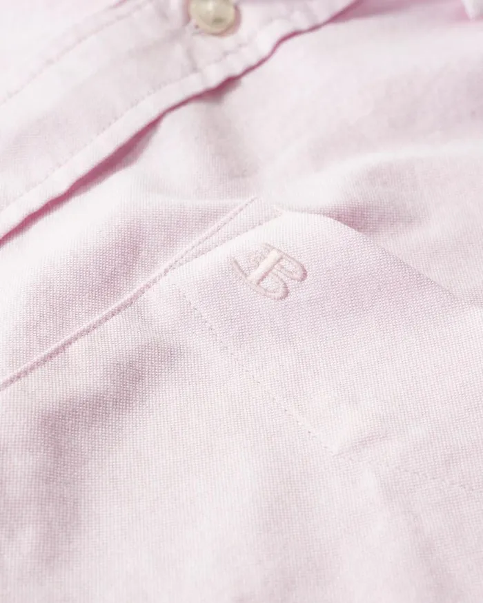 Ben Sherman Oxford Shirts Men Brighton Oxford Shirt Pink Oxford Shirt Commuter Button Down Pink Front