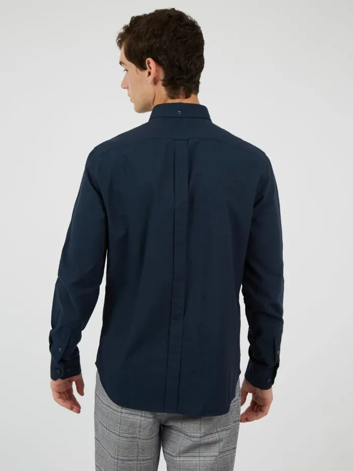 Ben Sherman Oxford Shirts Men Signature Organic Oxford Shirt 8211 Dark Navy