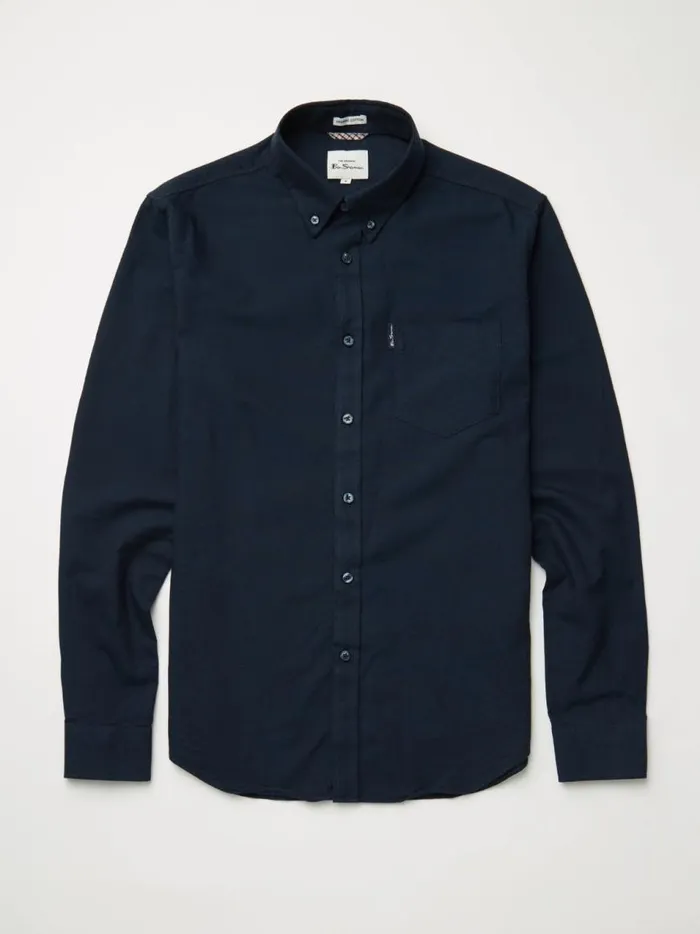 Ben Sherman Oxford Shirts Men Signature Organic Oxford Shirt 8211 Dark Navy