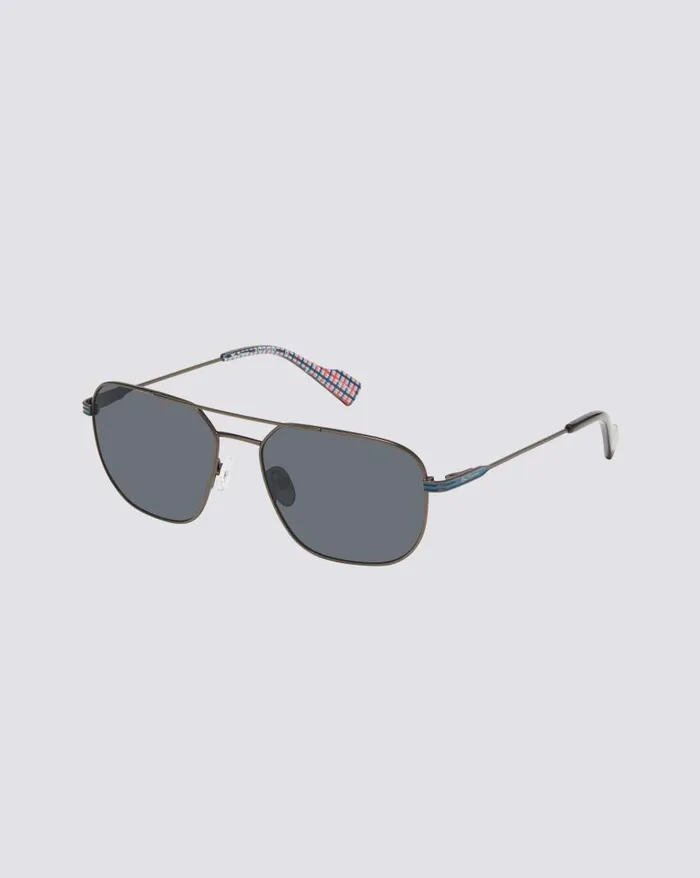 Ben Sherman Sunglasses Men St Johns Polarized Square Eco Sunglasses 8211 Dark Grey