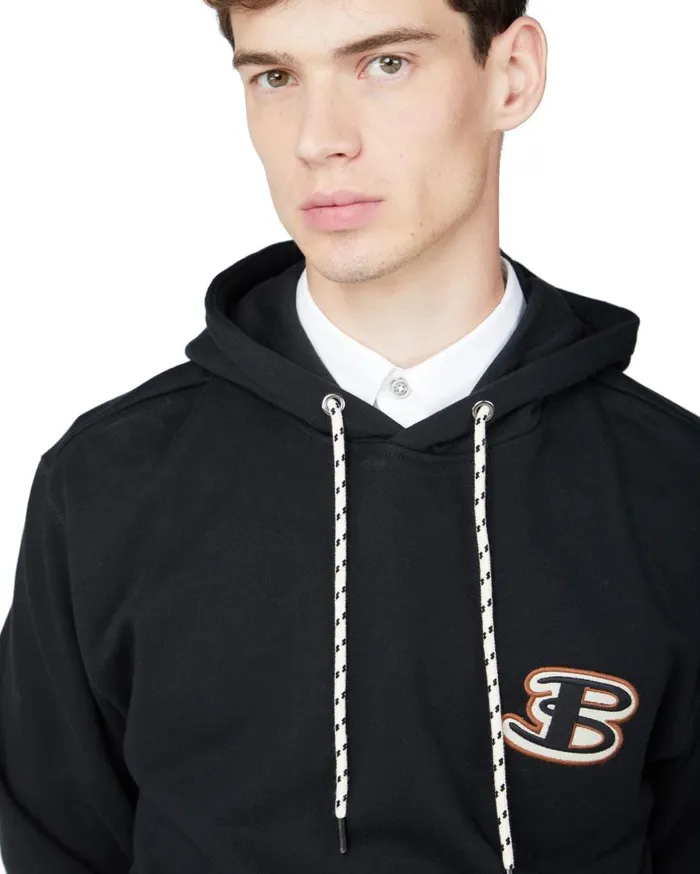 Ben Sherman Sweatshirts and Hoodies Men B By Logo Hoodie 8211 Black