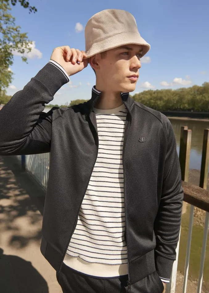 Ben Sherman Sweatshirts and Hoodies Men B By ZipThrough Tricot Track Jacket