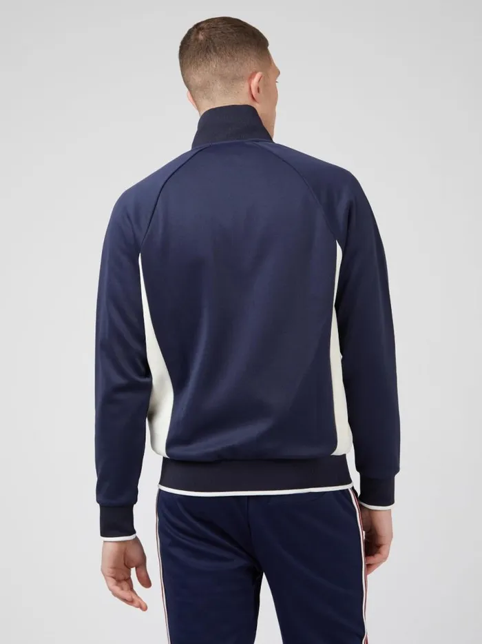 Ben Sherman Sweatshirts and Hoodies Men Signature Colorblock Track Jacket Ben Sherman Sweatshirts and Hoodies Men Signature Colorblock Track Jacket