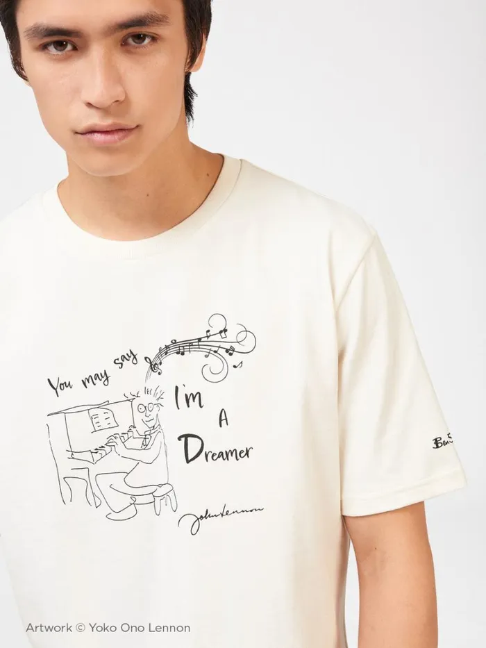 Ben Sherman TShirts and Graphic Tees Men Lennon Dreamer Graphic Tee