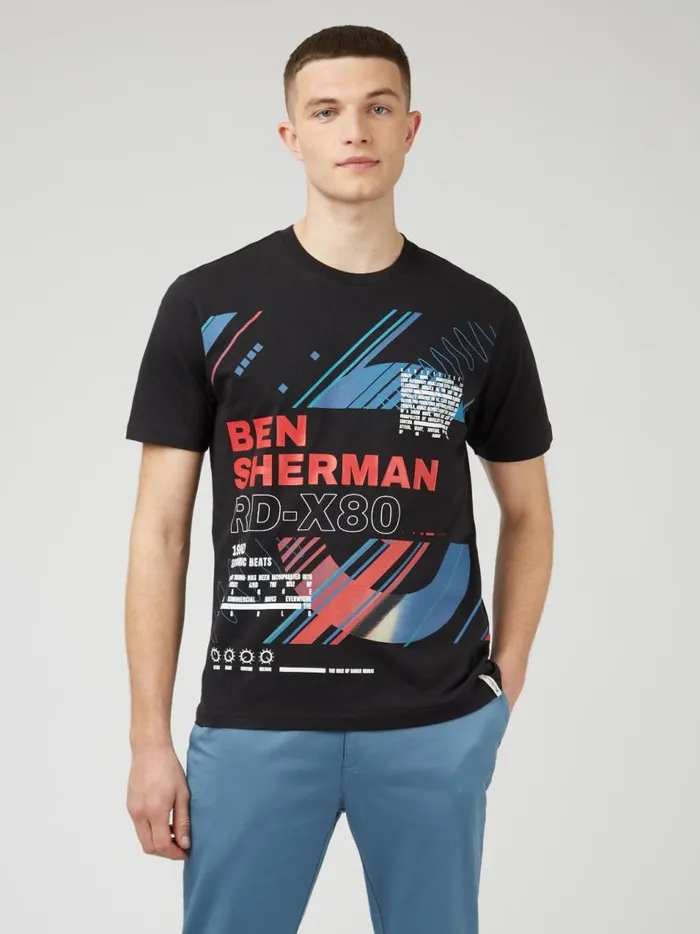 Ben Sherman TShirts and Graphic Tees Men Signature 1980s Graphic Tee Ben Sherman TShirts and Graphic Tees Men Signature 1980s Graphic Tee