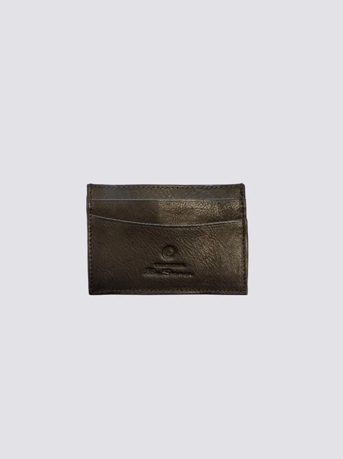 Ben Sherman Wallets and Card Holders Men Koki Leather Card Holder Wallet 8211 Brown