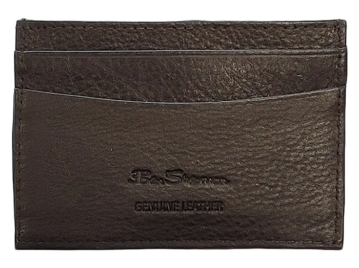 Ben Sherman Wallets and Card Holders Men Koki Leather Card Holder Wallet 8211 Brown Ben Sherman Wallets and Card Holders Men Koki Leather Card Holder Wallet 8211 Brown