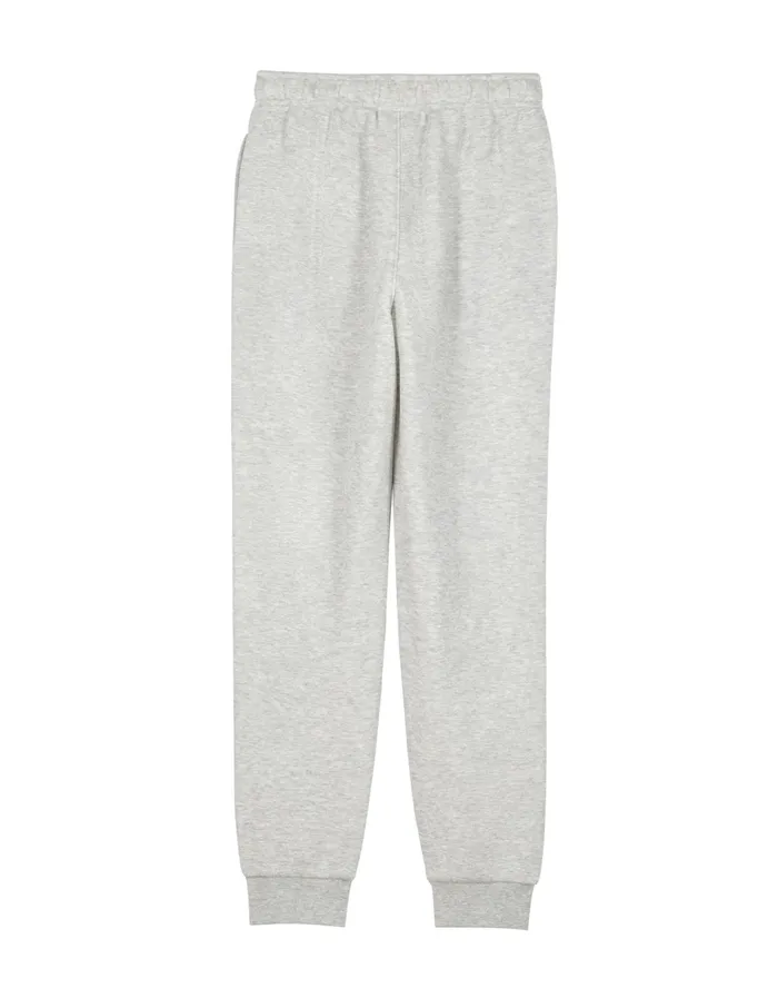 Big Kids039 Powerblend Fleece Joggers Classic Script Logo 25034 Oxford Grey Heather Kids Champion Pants