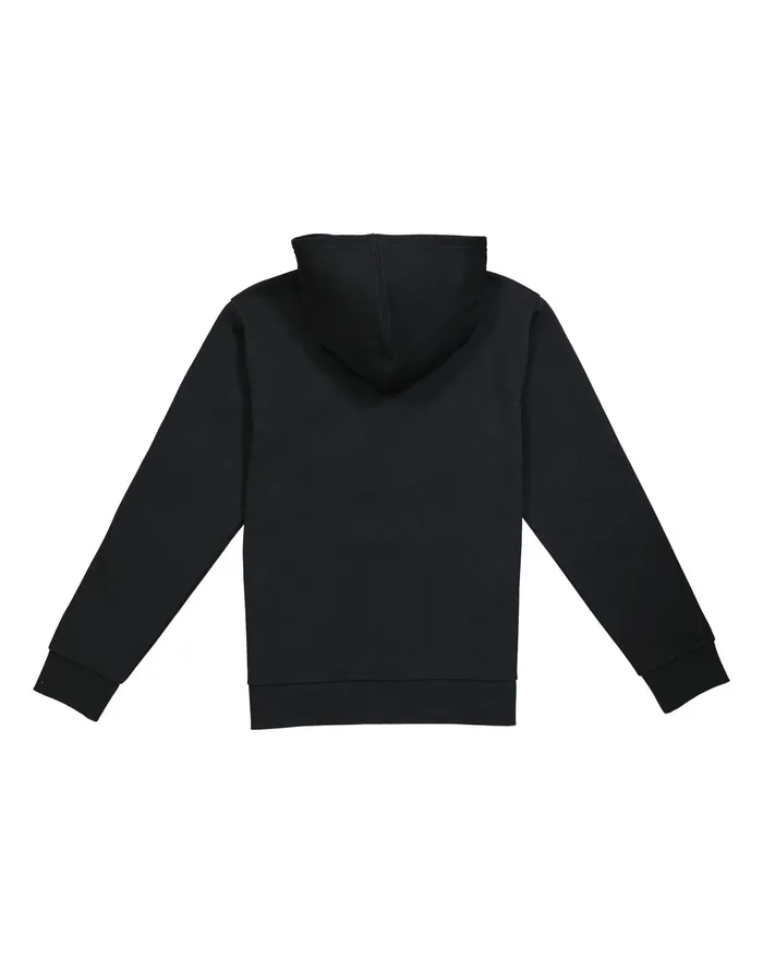 Big Kids039 Powerblend FullZip Hoodie Classic Script Logo Black Kids Champion Hoodies and Sweatshirts