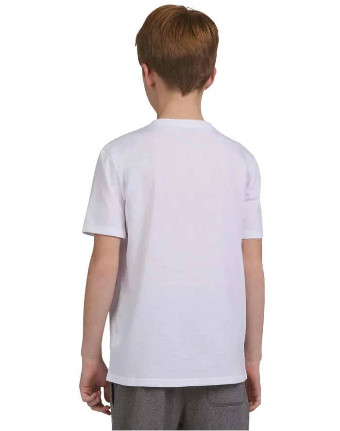 Big Kids039 ShortSleeve Graphic TShirt Bright White Kids Champion TShirts