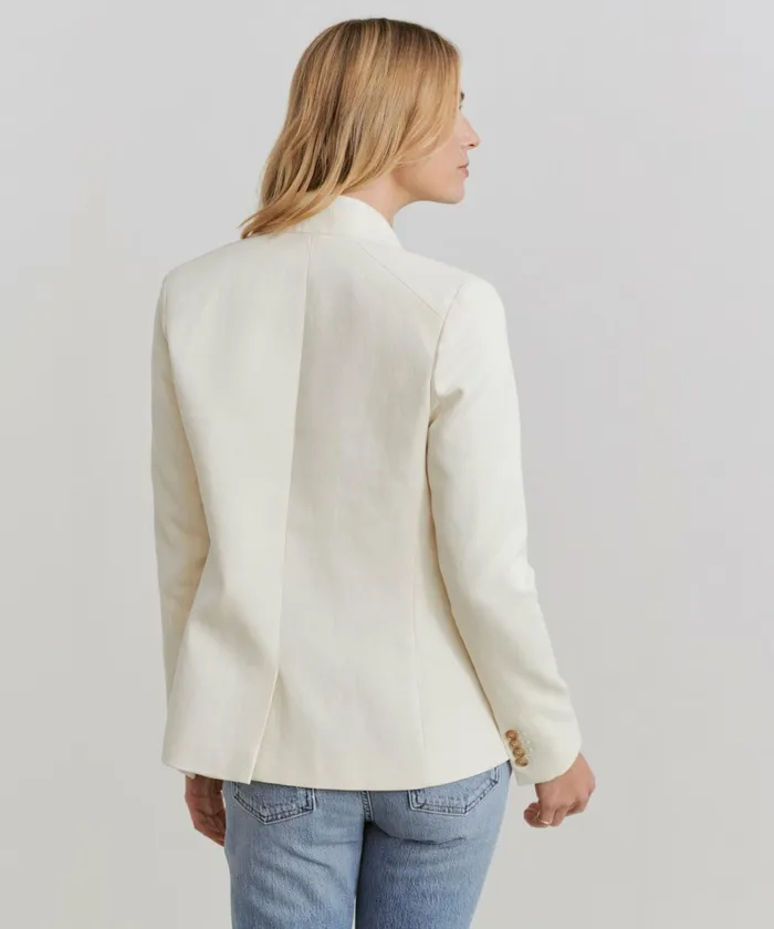Blazers Women Jenni Kayne Boy Blazer Cream