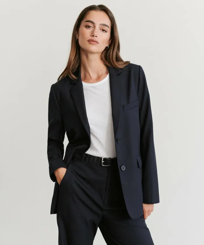Blazers Women Jenni Kayne Brentwood Blazer Dark Navy