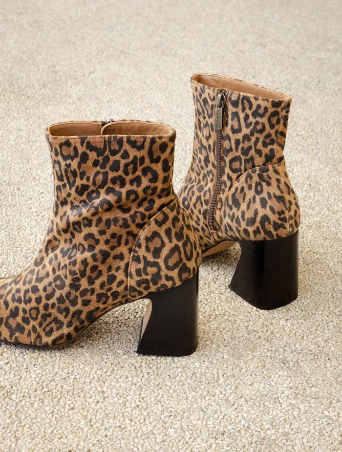 Bobbies Ankle Boots Aline Wild Leo 8211 Women
