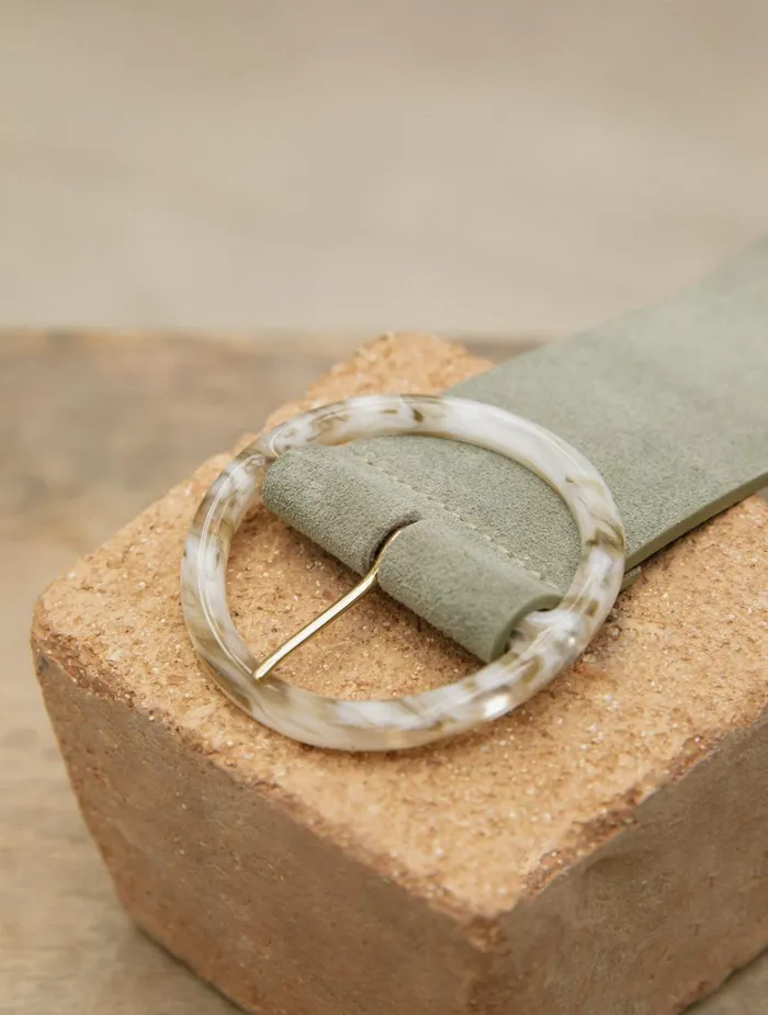 Bobbies Belts Oia Grey Green 8211 Women