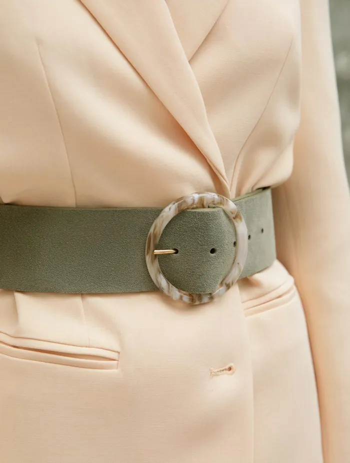 Bobbies Belts Oia Grey Green 8211 Women