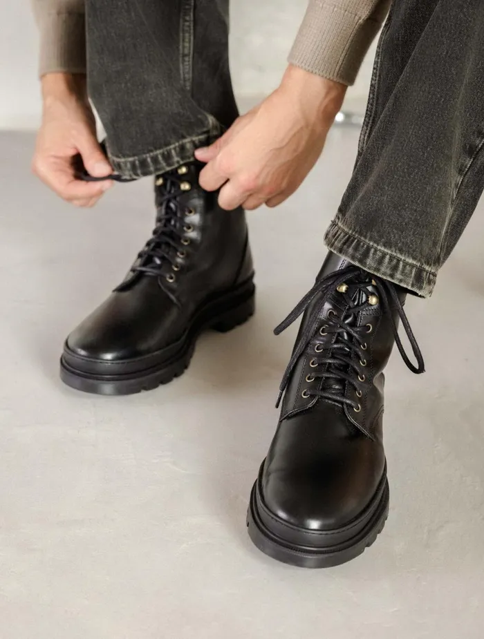 Bobbies Boots Walber Intense Black 8211 Men