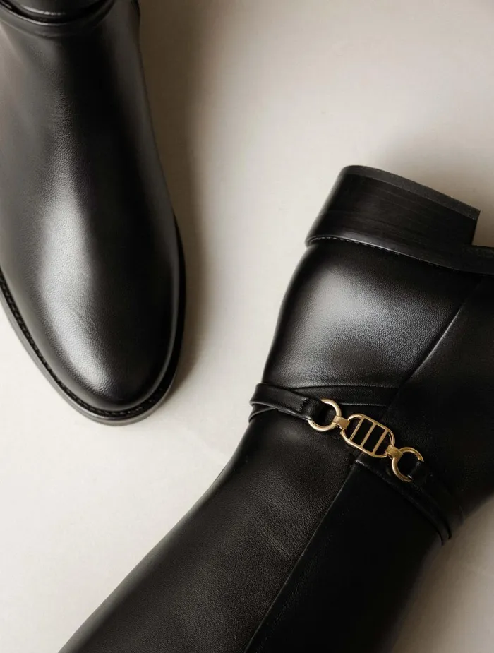 Bobbies Knee High Boots Bianca Passion Black 8211 Women