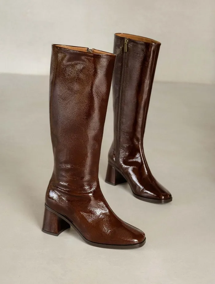Bobbies Knee High Boots Lala Ganache 8211 Women