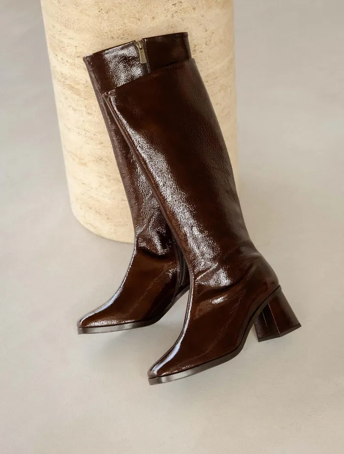 Bobbies Knee High Boots Lala Ganache 8211 Women