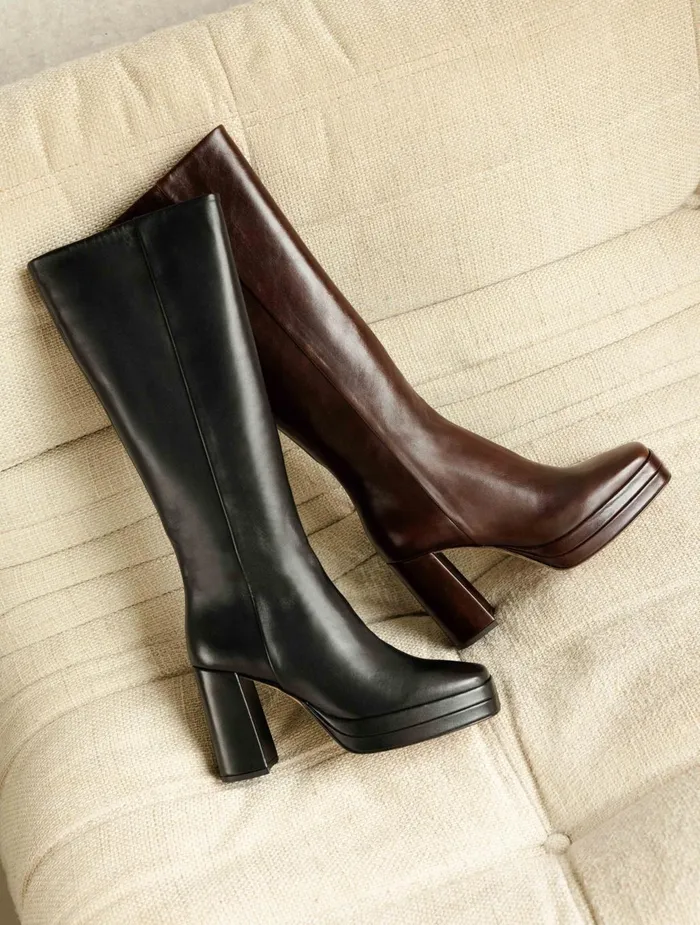 Bobbies Knee High Boots Millie Irish Coffee 8211 Women