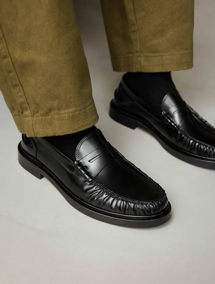Bobbies Loafers Allen Siyah Black 8211 Men