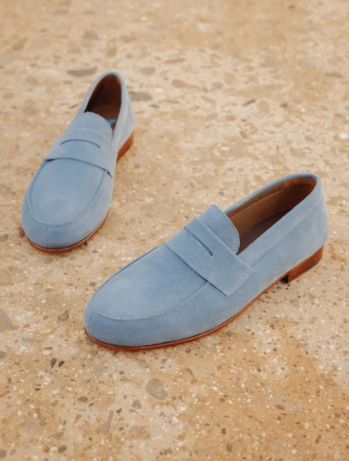 Bobbies Loafers Stanley Cold Blue 8211 Men