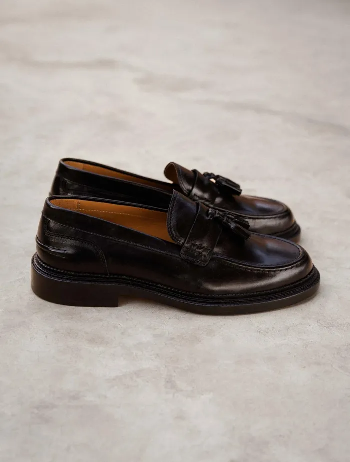 Bobbies Loafers Vadim Tuxedo Black 8211 Men