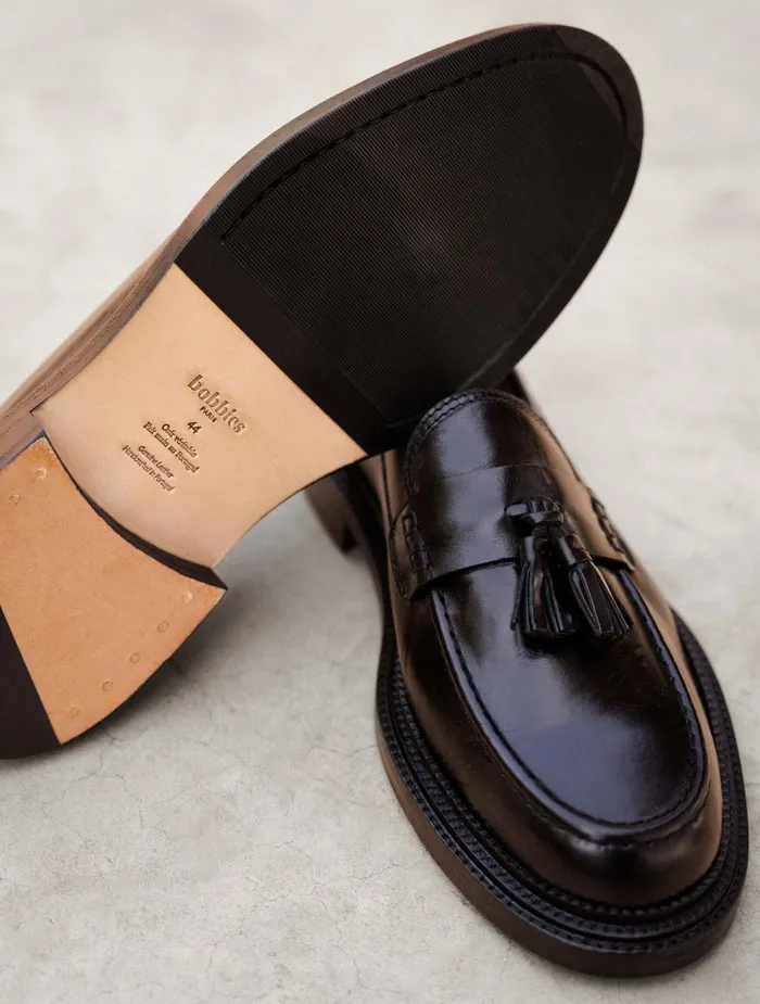 Bobbies Loafers Vadim Tuxedo Black 8211 Men