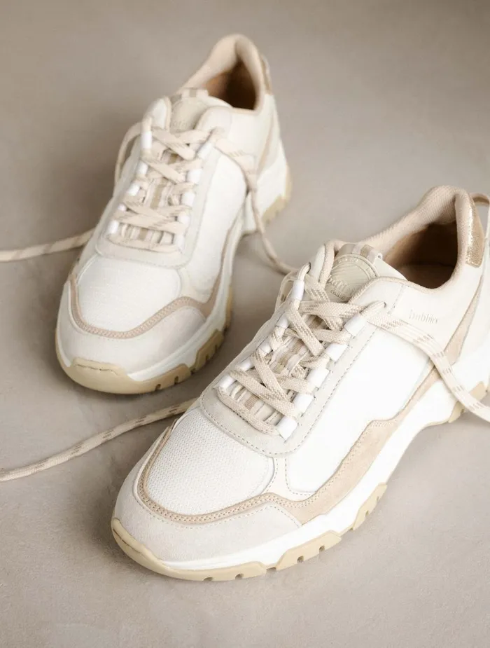 Bobbies Sneakers Kiwa White and Papyrus 8211 Women