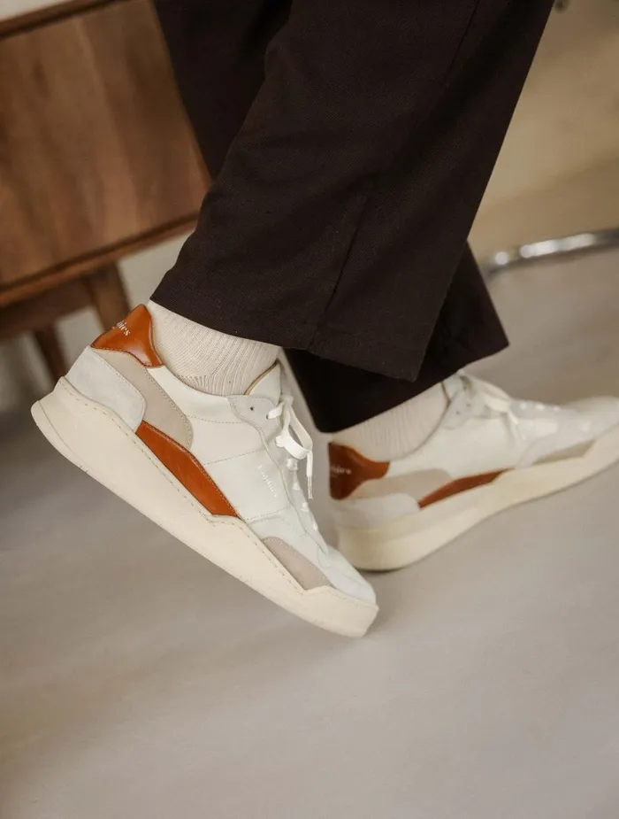 Bobbies Sneakers Malibu Off White Cinnamon Papyrus 8211 Men