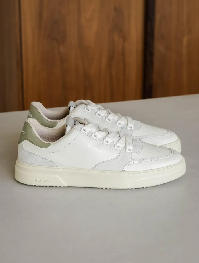 Bobbies Sneakers Thanassi Off White and Rosemary 8211 Men