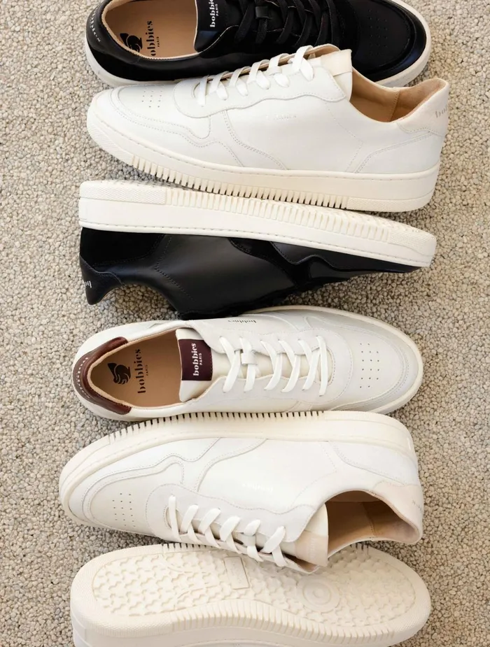 Bobbies Sneakers Travis Off White and Turkish Coffee 8211 Men
