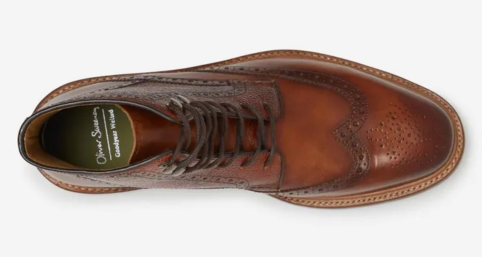 Boots Men Oliver Sweeney Blackwater Dark Tan Boots Men Oliver Sweeney Blackwater Dark Tan
