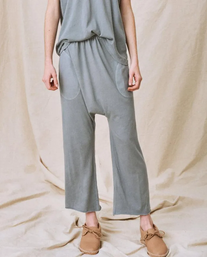 Bottoms Women039s The Great The Jersey Crop Dusty Blue