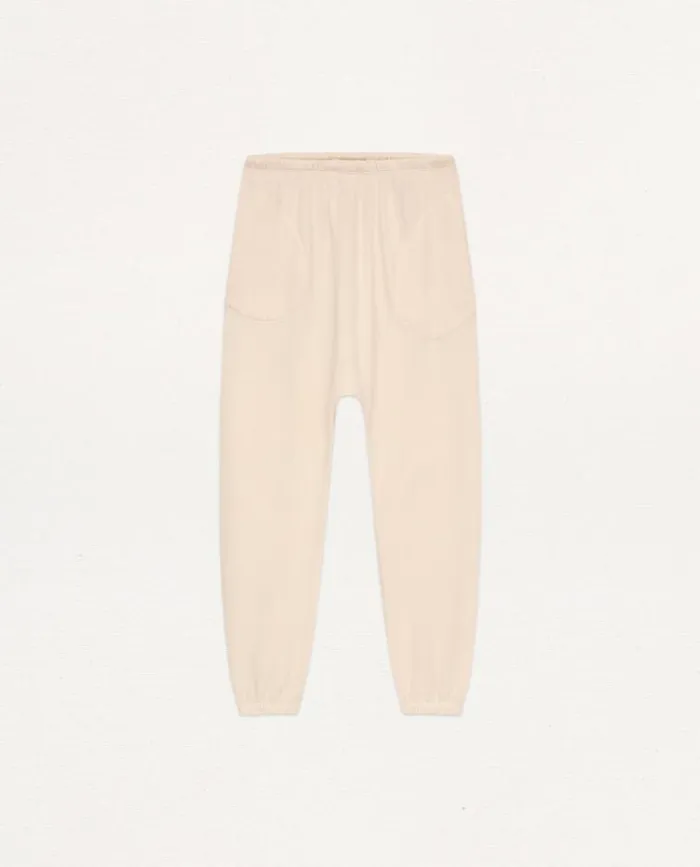 Bottoms Women039s The Great The Jogger Sweatpant Washed White