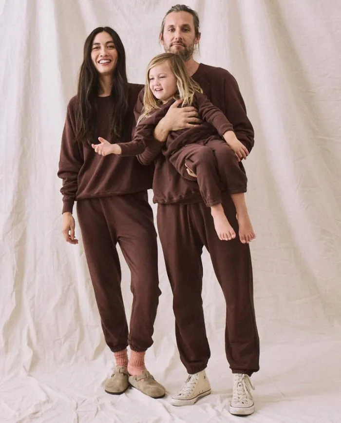 Bottoms Women039s The Great The Stadium Sweatpant Toasted Walnut