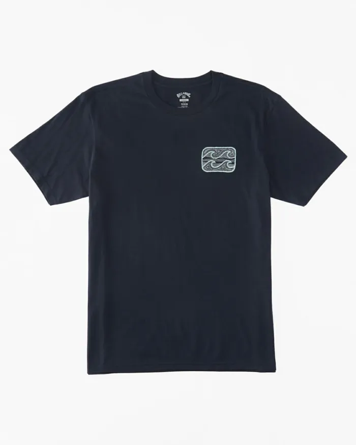Boy039s 27 Crayon Wave TShirt Navy MenKids Billabong TShirts
